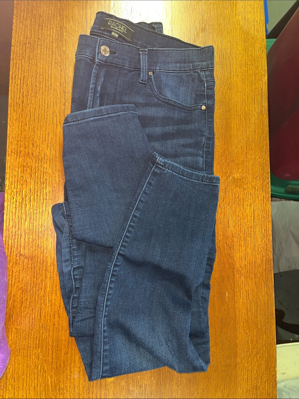 Rachel Roy Indigo Skinny Jeans Women's Slim Leg 10/30